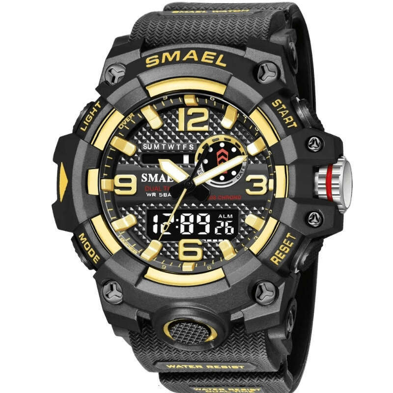 Alarm Clock Luminous Multifunctional Electronic Outdoor Climbing Calendar Trendy Waterproof Watch