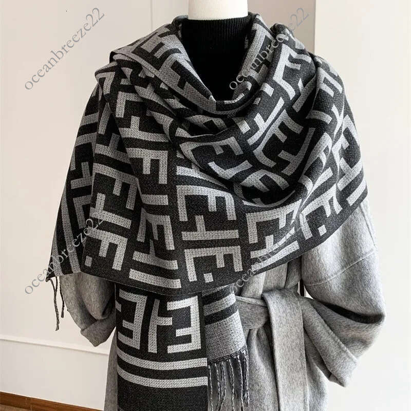 FF stampup Free delivery designer Shawl draped Minimally designed scarf for fashionable daily comfort and casual wear 144