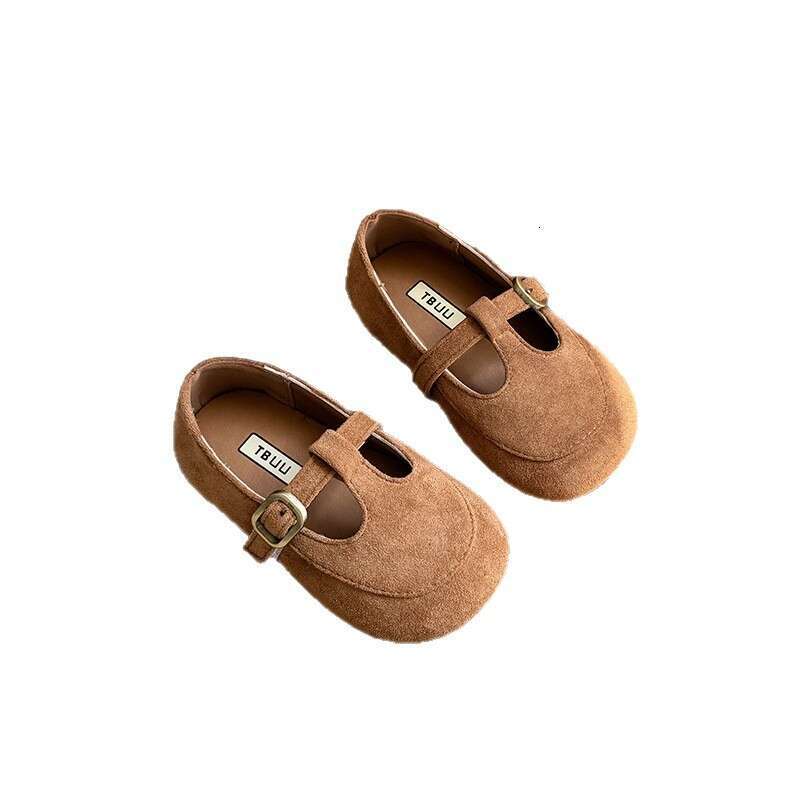 INS French Style Small Leather 2025 Spring and Autumn New Korean Version Girls' Leopard Print Princess Shoes Soft Sole Loafers