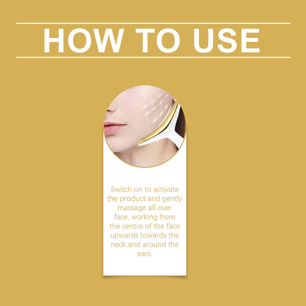 EOHOE Tightening Device Facial Skin Lifting Massage Gentle Comfortable Repair Compact Portable Massager