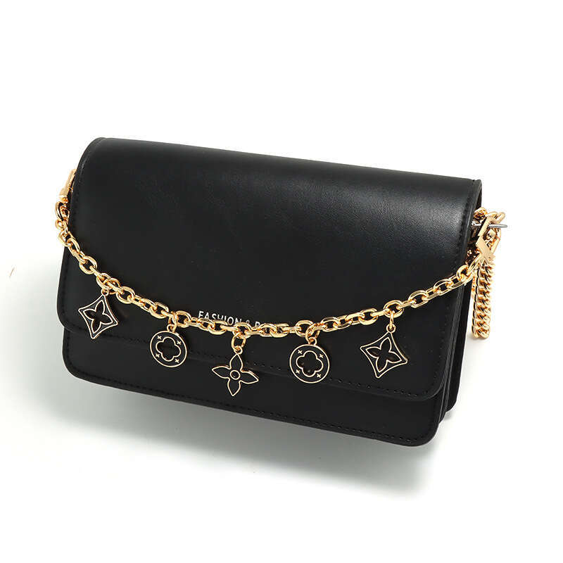 Chain Bag Strap Featuring a Four-Corner Star Fashion Accessory Handbag Accessory Extension Decoration