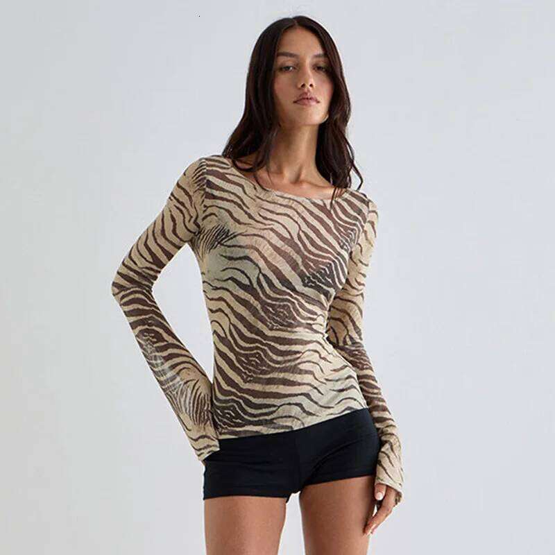 Spring Autumn New T-Shirts Fashion Women Long Sleeve Sexy Off Shoulder Slim Fit Tops Casual Vintage Y2k Streetwear 2025 Tees ZHE HAN