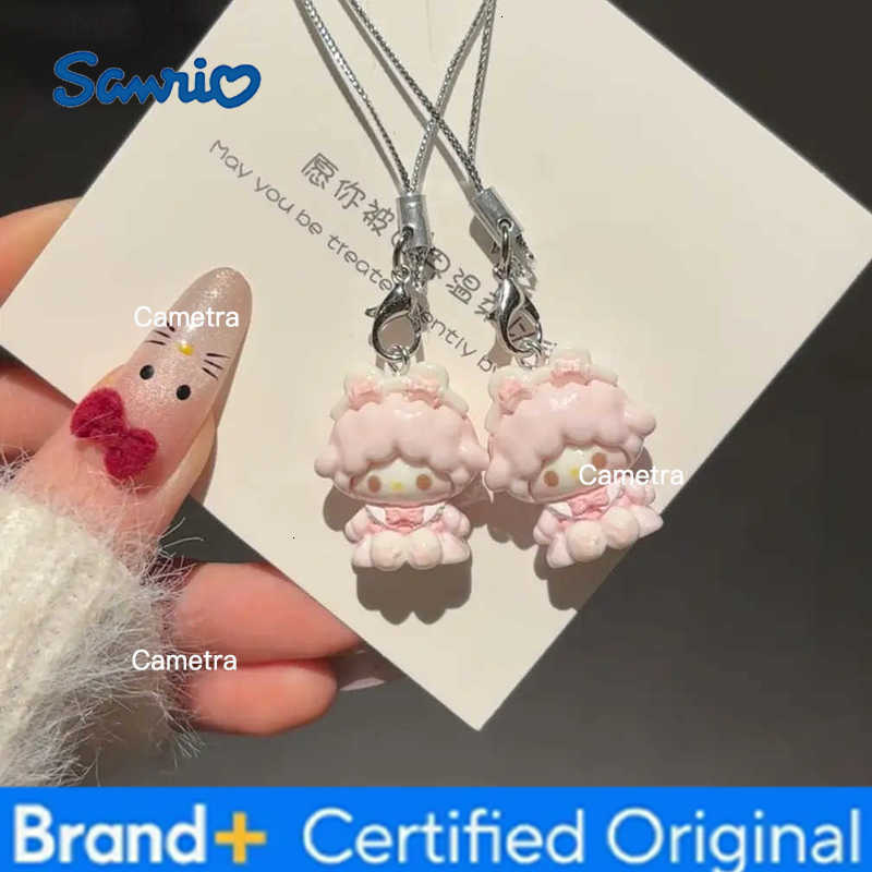 Sanrio Little Sheep Pendant Cute Whirly Melody Girl Heart Bag Pendant Cartoon Keychain H251229