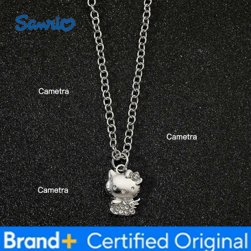 Sanrio Series Hello Kitty Kawaii Cinnamoroll Pendant Necklace Fashion Cute Necklace Accessories Girl Birthday Party Gifts H251229