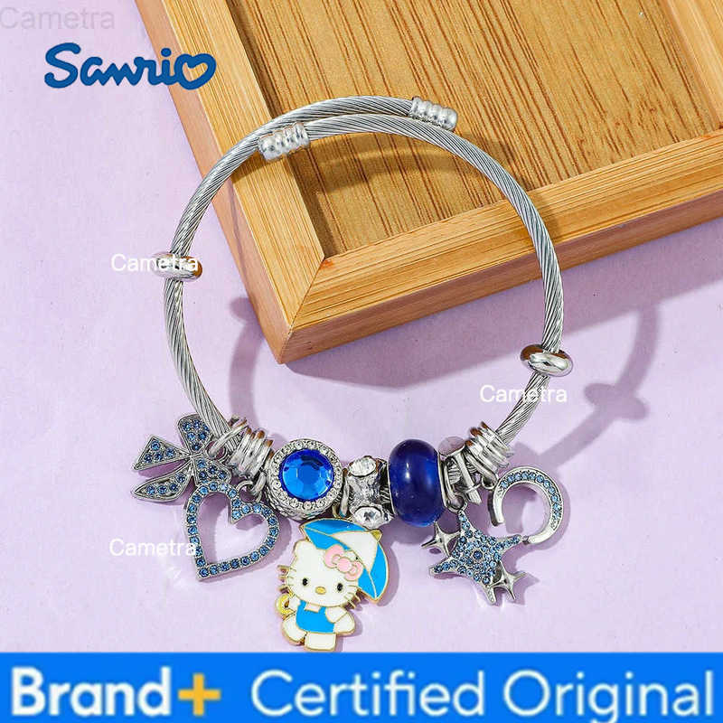 Sanrio Kawaii Cartoon Character HelloKitty Kuromi Melody Cinnamoroll Pendant Sweet Lovely Ladies Accessory Party Gift H251229