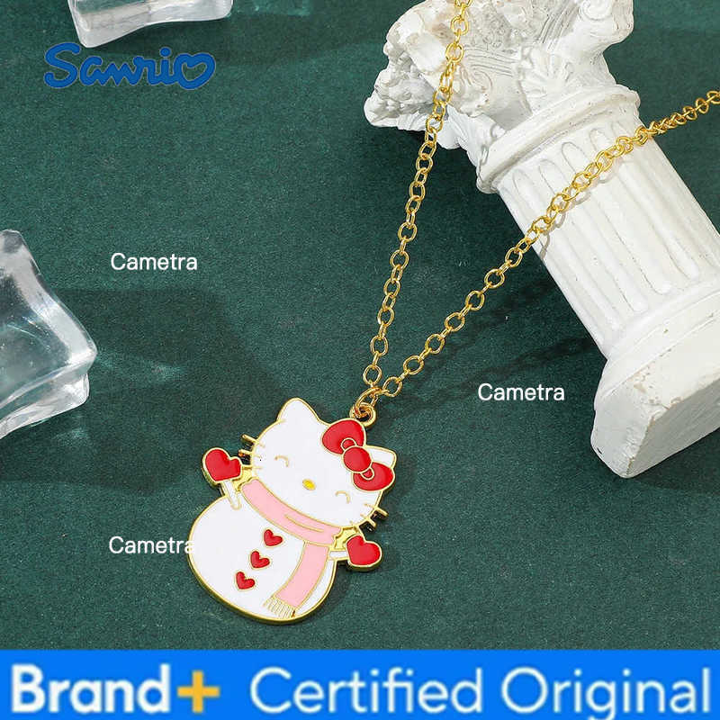 Sanrio Hello Kitty Cat Pendant Necklace Moon Sparkling Necklace Kitty Cat Jewelry H251229