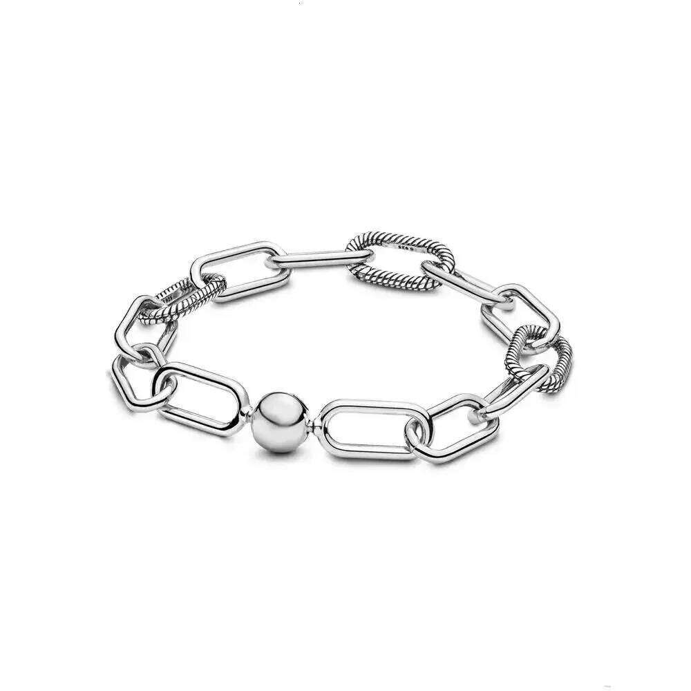 New Classic Fashion Pearl Link Bracelet Splicing Chain High Jewelry Accessory For Mother's Day