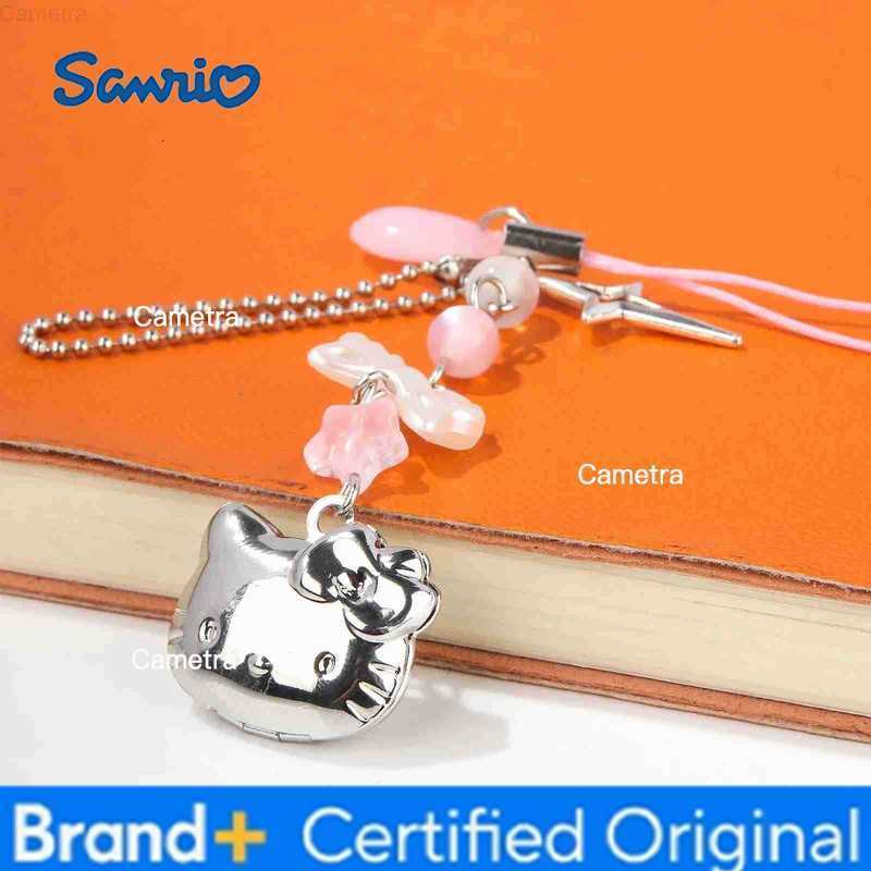 Sanrio Hello Kitty Cell Phone Rope Chain Anime Pendant Handmade Beads Strand Choker Bracelets Dangle DIY Jewelry Accessories Toy H251229