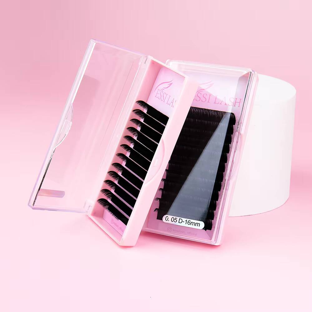 ESSI LASH Cashmere Individual Eyelash Extension Handmade Lashes Trays Wholesale Customized Lash Extension Supplies
