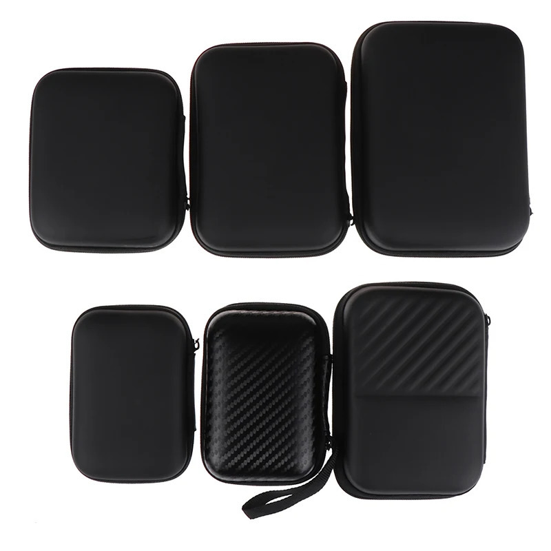 Multi Size Portable Hdd Case HDD SSD Storage Bag for Switch Hard Drive Power Bank USB Cable Charger External Hard Disk Case-in 251224