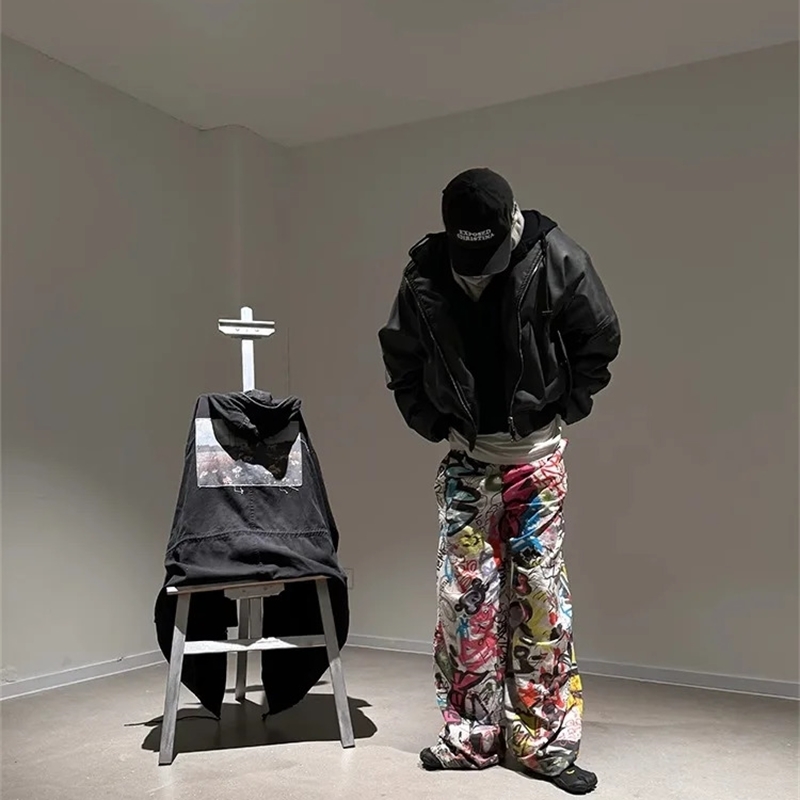 Double Layer Bomber Jacket Leather Cotton Pilot Coat Hooded Outerwear Mens Loose Fit Casual Style from Mainland China 251218