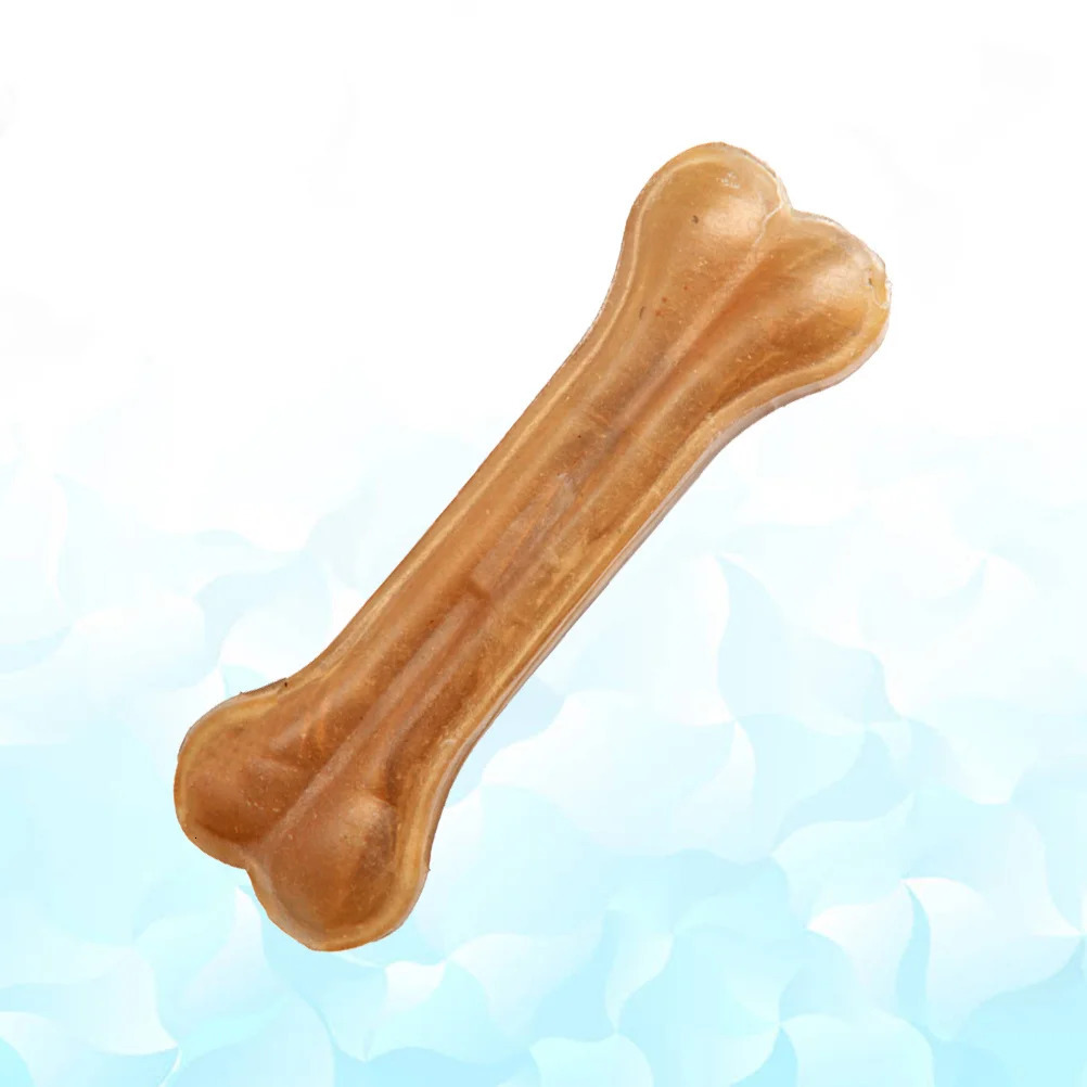 5inch Pet Dog Chew Bone Durable Teether Chewing Entertainment Teeth Cleaning Training Aid for Small Medium Dogs 251219