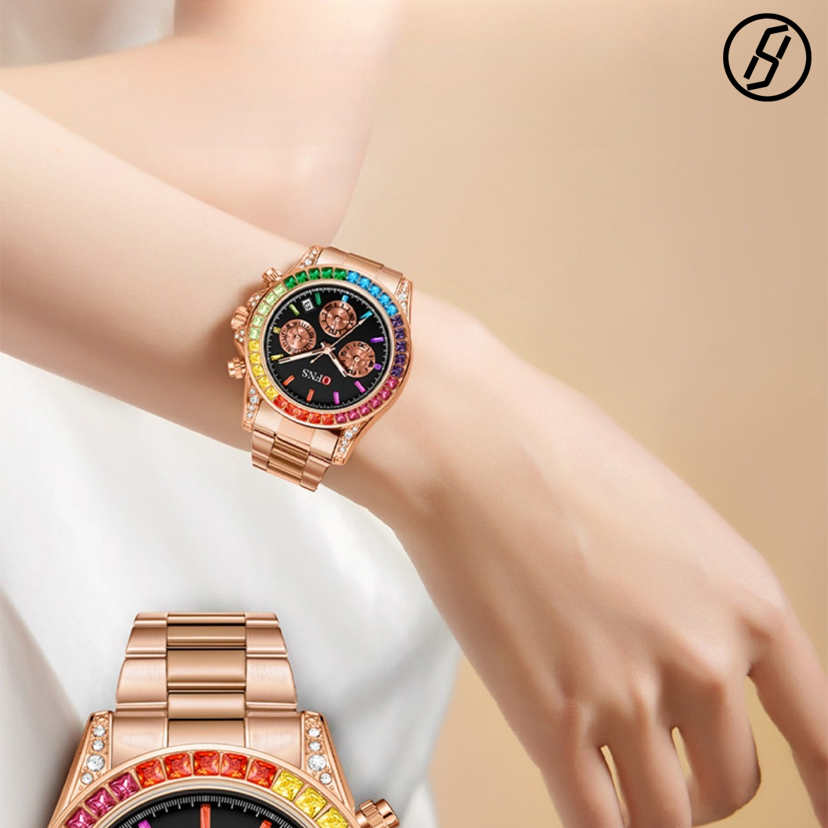 2025 Hot Selling Brand Diving Men Watch Multifunctional Chronograph Luminous Quartz Watch Waterproof Watch Business Sports Original Watch Design Watch