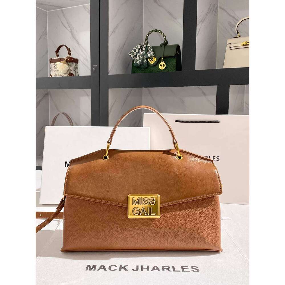 MACK JHARLES retro Commuting Large Capacity Tote Bag Women's 2025 Autumn and Winter New High-Quality Handbag