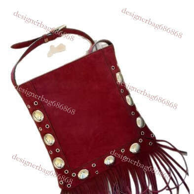 toteBag Shoulder ROSE NOIRE Women S Casual Punk Matte Suede Single Shoulder Crossbody Tassel Tote Bag New Model