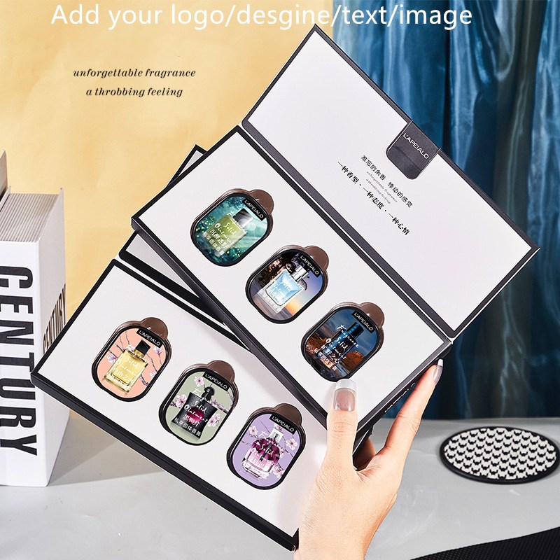 Custom High end 3pcs/set 12g Solid perfume Long Lasting Scent for Romantic Souls For Dating portable Woman Man Body Fragrance