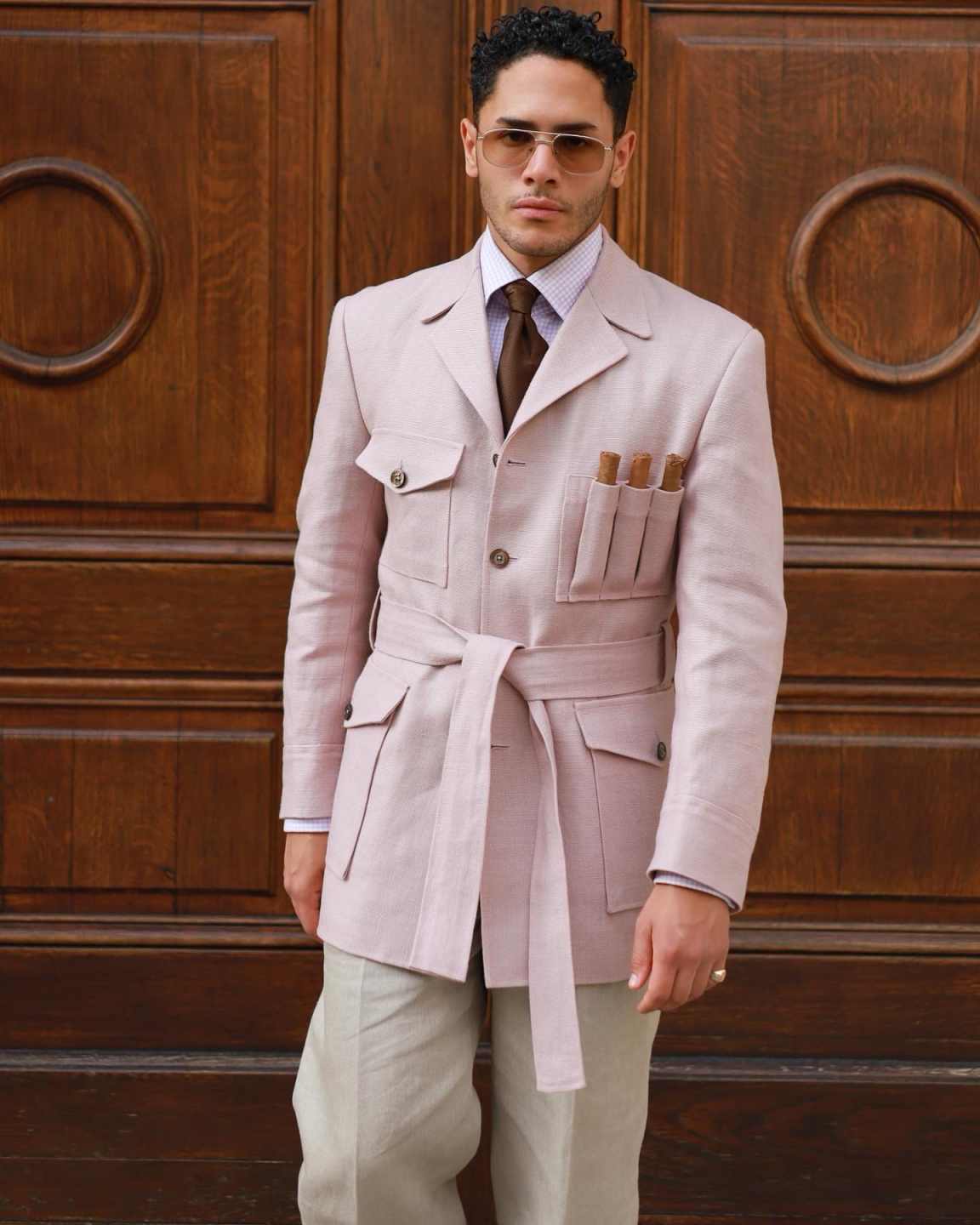 Modern Men's Suit 1 Pieces Jacket Notch Lapel Single Breasted Casual Occasion Office Commuting Customized