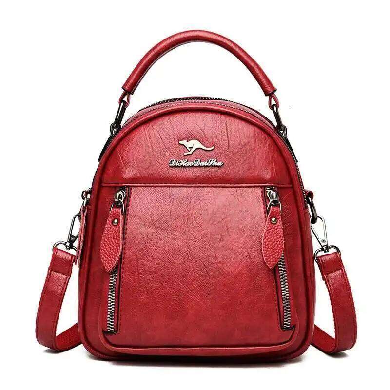 2025 New Stylish Tote Mini For Women Backpack Multipurpose Shoulder Messenger Bag Designer Handbag Vintage Female High Quality