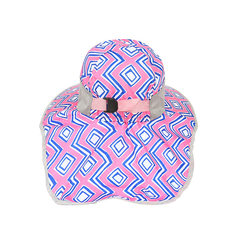 Toddler Kids Sun Hat UPF 50+ Full Coverage Beach Hat - Neck Face Shoulder Protection Wide Brim Fishing Cap with Chin Strap Breathable Mesh for Boys Gi