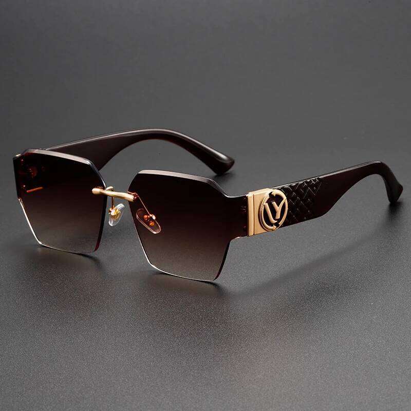 Trendy Appearance Design Suitable For Various Styles Of Sunglasses, Fashionable And Versatile Metal Sunglasses