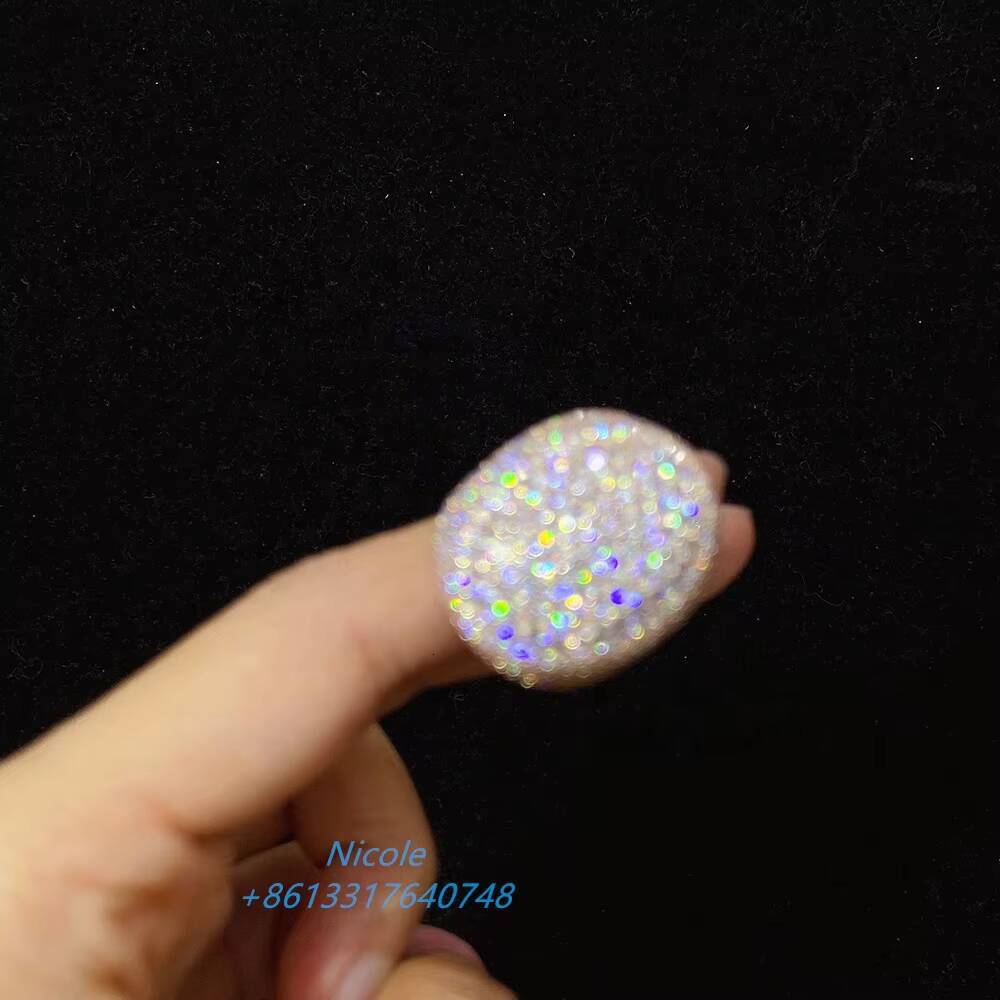 Pass Diamond Tester Custom Iced Out Diamond Maisonite 925 Silver Hip Hop Rings for Men