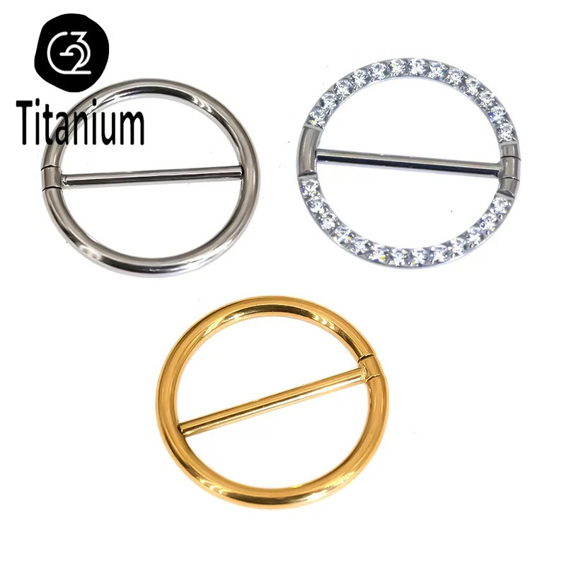 ASTM 36 G23 Piercing Sexy Nipple Rings Fashion Nipple Piercing for Women Retainer Papillary Earring Body Jewelry 14G 251224