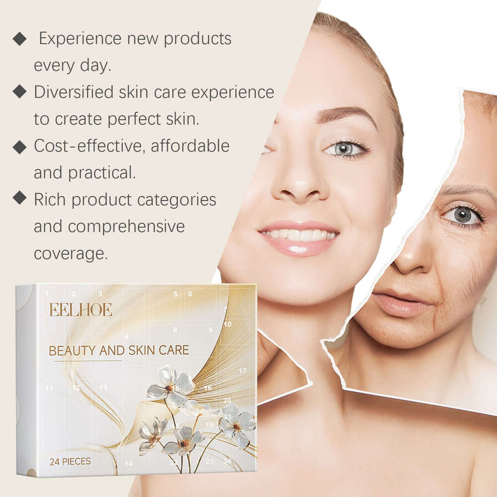 EELHOE Moisturizing and Hydrating Surprise 24-Grid Beauty Skincare Blind Box