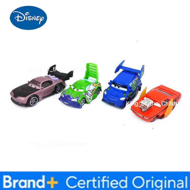 Disney Pixar Cars 2 Badass Racing Clan Series DJ Slug Agent Boust Diecast Model Fine Toys Car Boy New Year Gift H251229