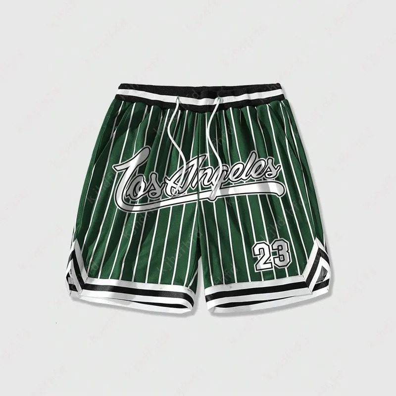 Los Angeles 23 Basketball Shorts Mens Loose Beach Shorts Quick Dry Shorts For Summer Women 3D Casual Oversized Sport Shorts 251223