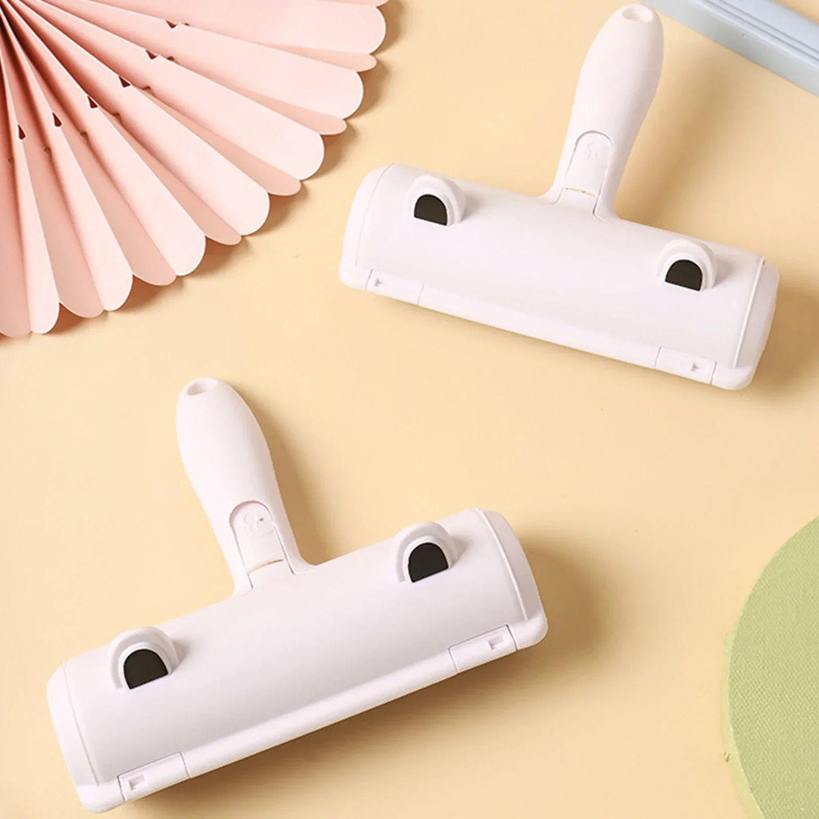 Cat Hair Removal Brush Large Pet Fluff Roller Portable Washable Cat Dog Lint Furniture Sofa Cleaning Tool Reusable Self-cleaning 251219