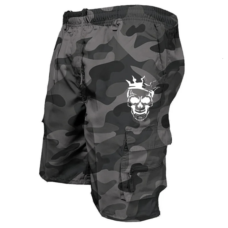 fashionable multi-pocket mens casual shorts fitness loose casual pants camouflage tactical shorts 251223