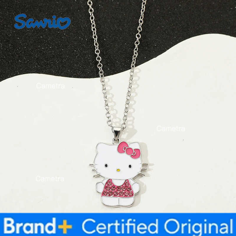 Sanrio Cute Hello Kitty Pendant Necklace - the perfect gift for a girls cute charm jewelry girlfriends birthday H251229