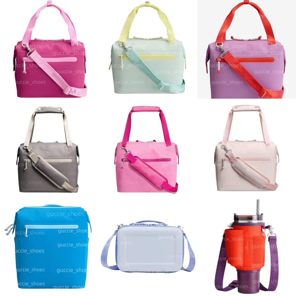 Mini Soft Lunchbox 10-Can 40oz Cup Carry All Bags 12-Hour Cooling Trip Cooler Designer ICEPOTS ISOTHERMIC SABE