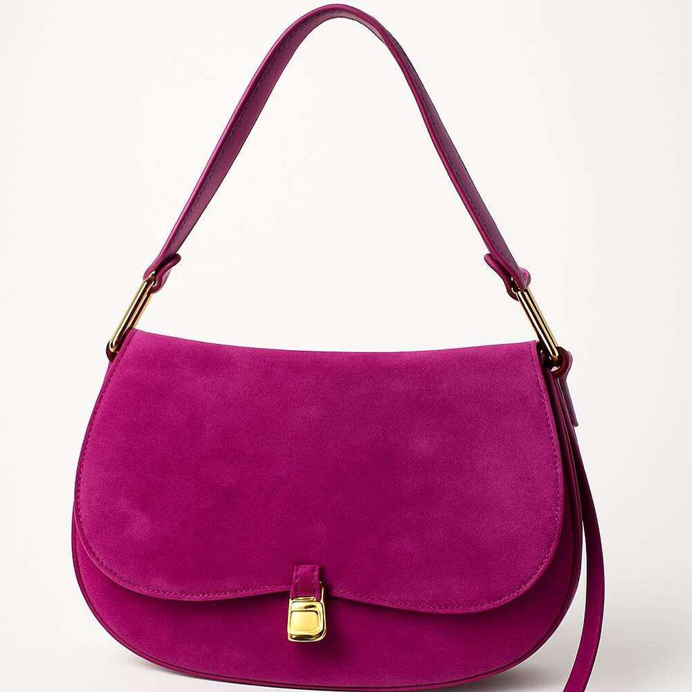 Luxury Fashion Shoulder Bag Women Miss Elegante Tr S Belle Inspired Handbag In Pink Purple Stylish Crossbody Purse For Everyday Work Or Events