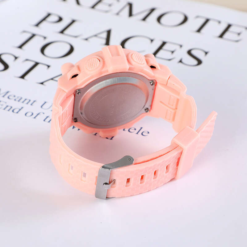 Sweet Style New Multi-Functional Sports Waterproof Electronic For Middle And High School Students Luminous Simple Watch