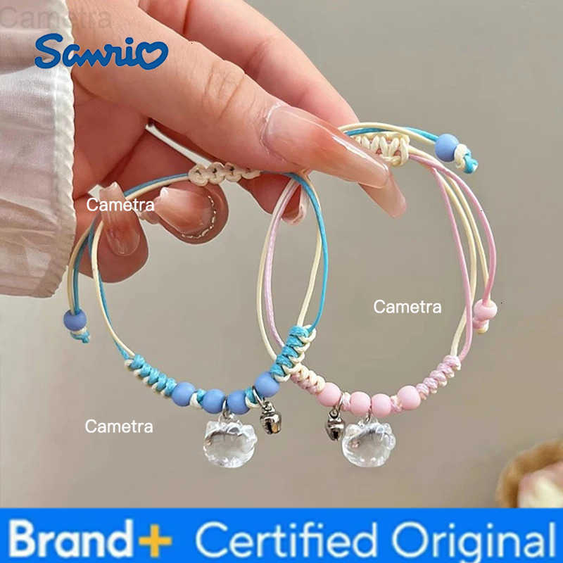 Sanrio Hello Kitty Hanging Pendant Cute Cartoon Anime Necklace/Bracelet/Ring Jewelry Accessoriess Christmas Gift for Women Girls H251229