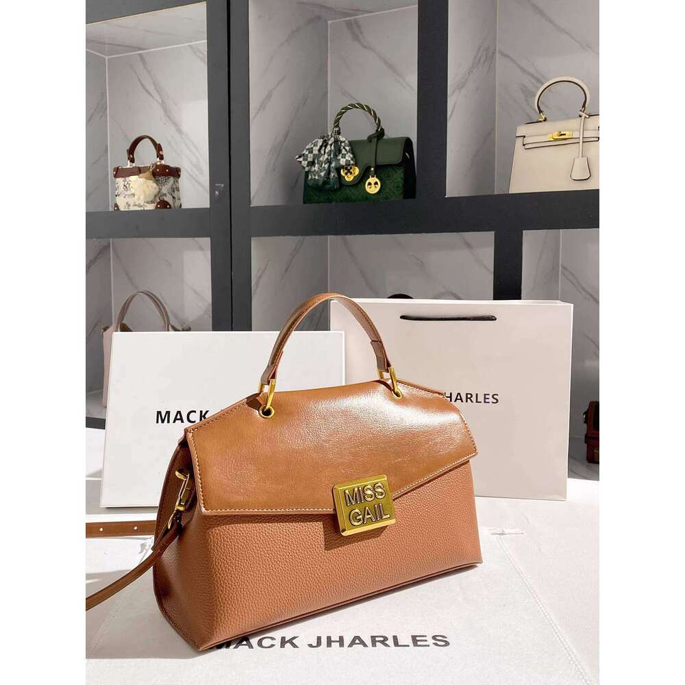 MACK JHARLES retro Commuting Large Capacity Tote Bag Women's 2025 Autumn and Winter New High-Quality Handbag