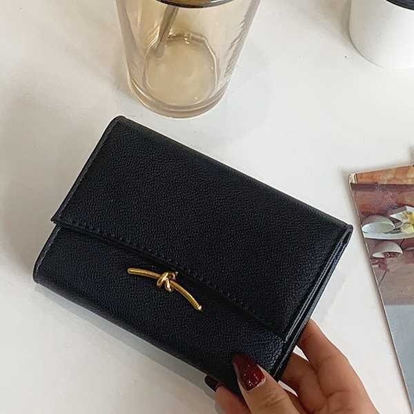 New Fashionable Versatile Short Wallet Niche Casual Clutch Lightweight Coin Purse