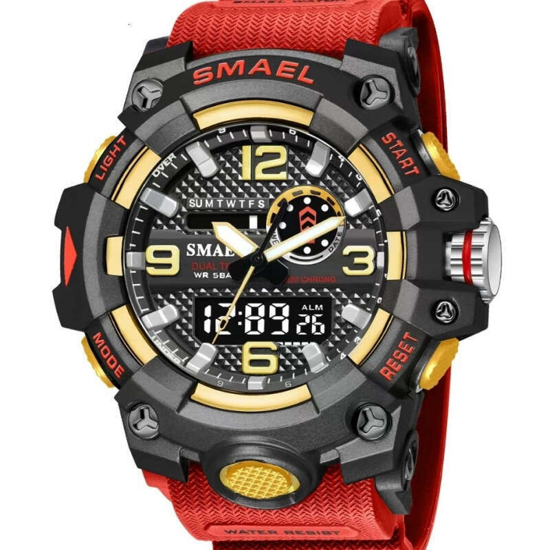Alarm Clock Luminous Multifunctional Electronic Outdoor Climbing Calendar Trendy Waterproof Watch