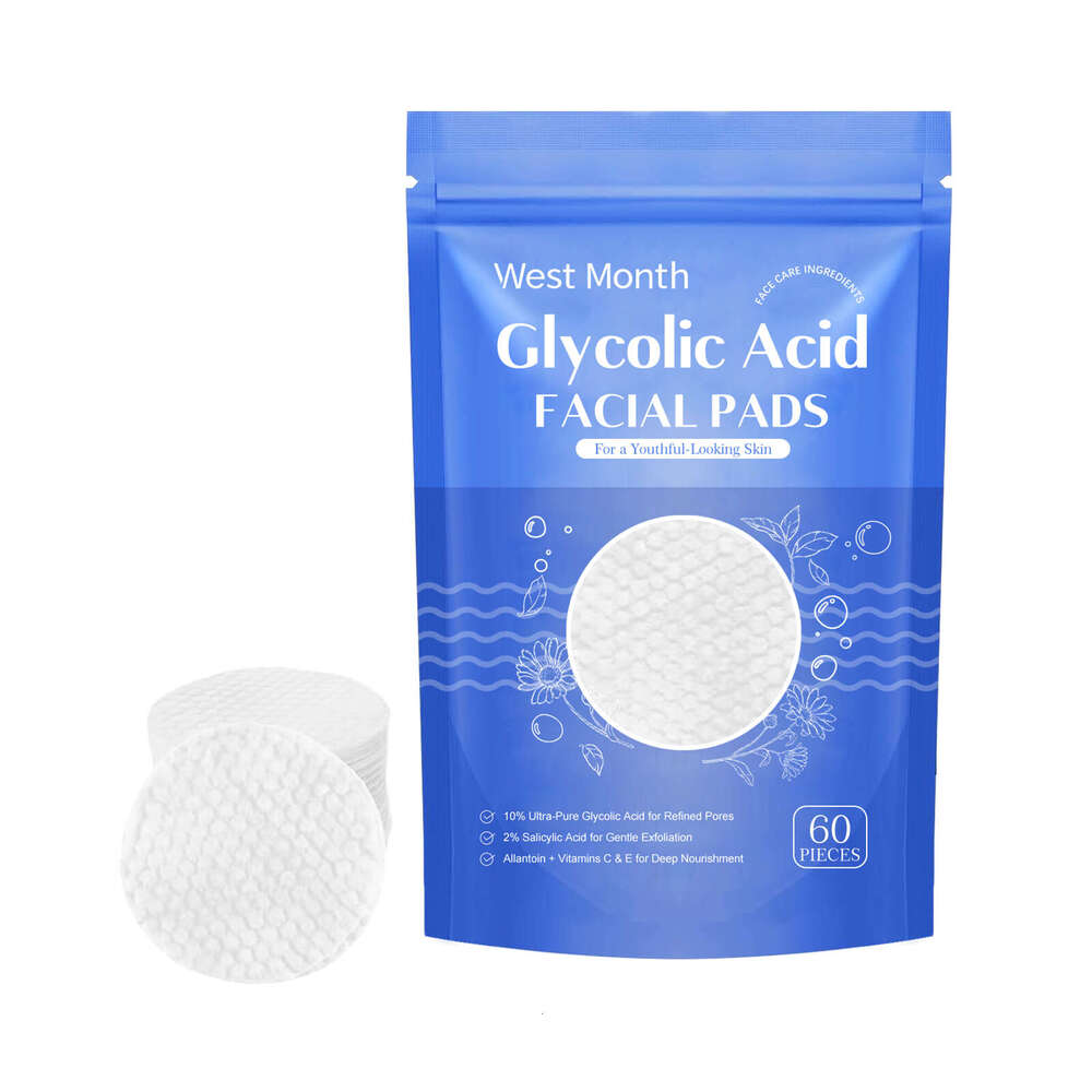 West Month Salicylic Acid Gentle Facial Hydrating Moisturizing Skin Care Cleansing Pads