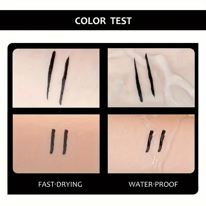 1PC Black Fine Long Lasting Liquid Eyeliner Water Pen Waterproof Quickdrying Makeup Tools 251213