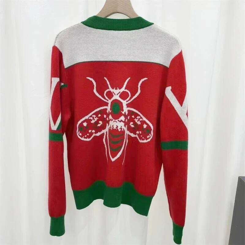 Luxury Brand Design Long Sleeves V-Neck Cardigan Sweater For Women Knitwears Outfits Tops Coat Outerwears Clothing