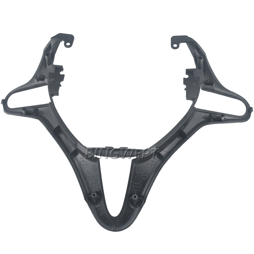 High Quality Car Steering Wheel Cover For Honda Fit City 2008 - 2014 Audio Radio Switch Buttons Frame