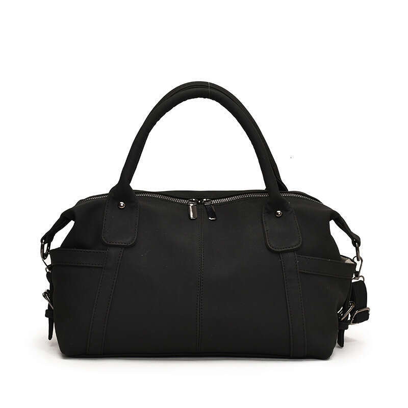 Retro Tote For Women Winter New Fashion Matte Shoulder Large Capacity Commuter Crossbody Bag SHANGFANNI