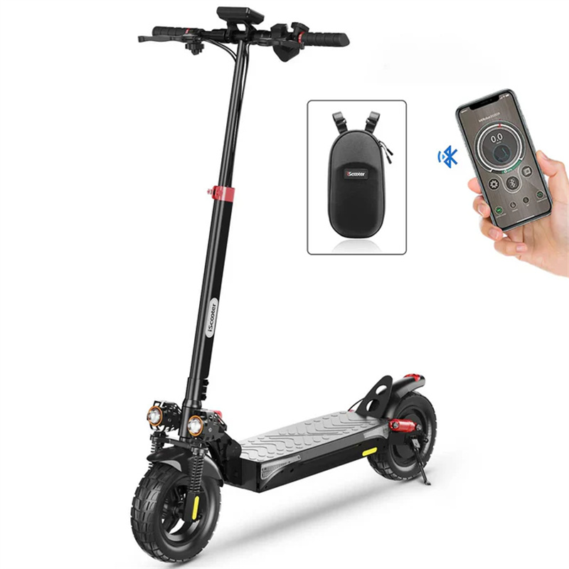 EU Warehouse iScooter iX4 800W Electric Scooter for Adults 28MPH 48V 15AH Folding Commute Off Road Electric Scooter 45 Miles Range E-Scooter With APP