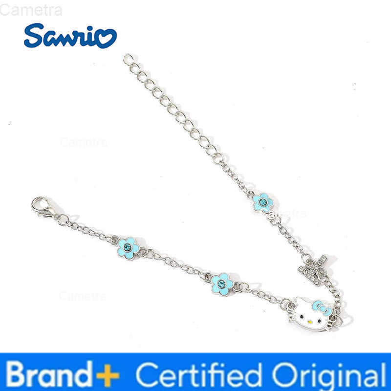 Sanrio Anime Character Hello Kitty Bracelet Fashion Cute Kitty Cat Bangle For Women Girls Birthday Jewellery Gifts H251229
