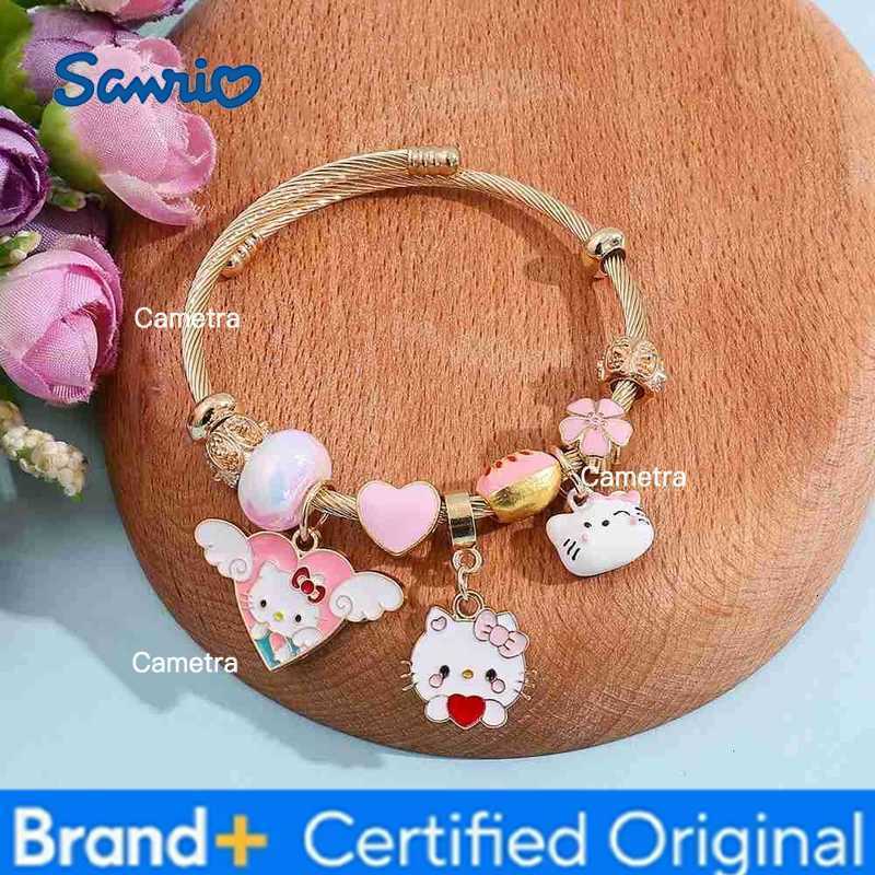 Sanrio Cartoon glamour bracelet cute hello kitty pendant bracelet jewelry girl gift H251229