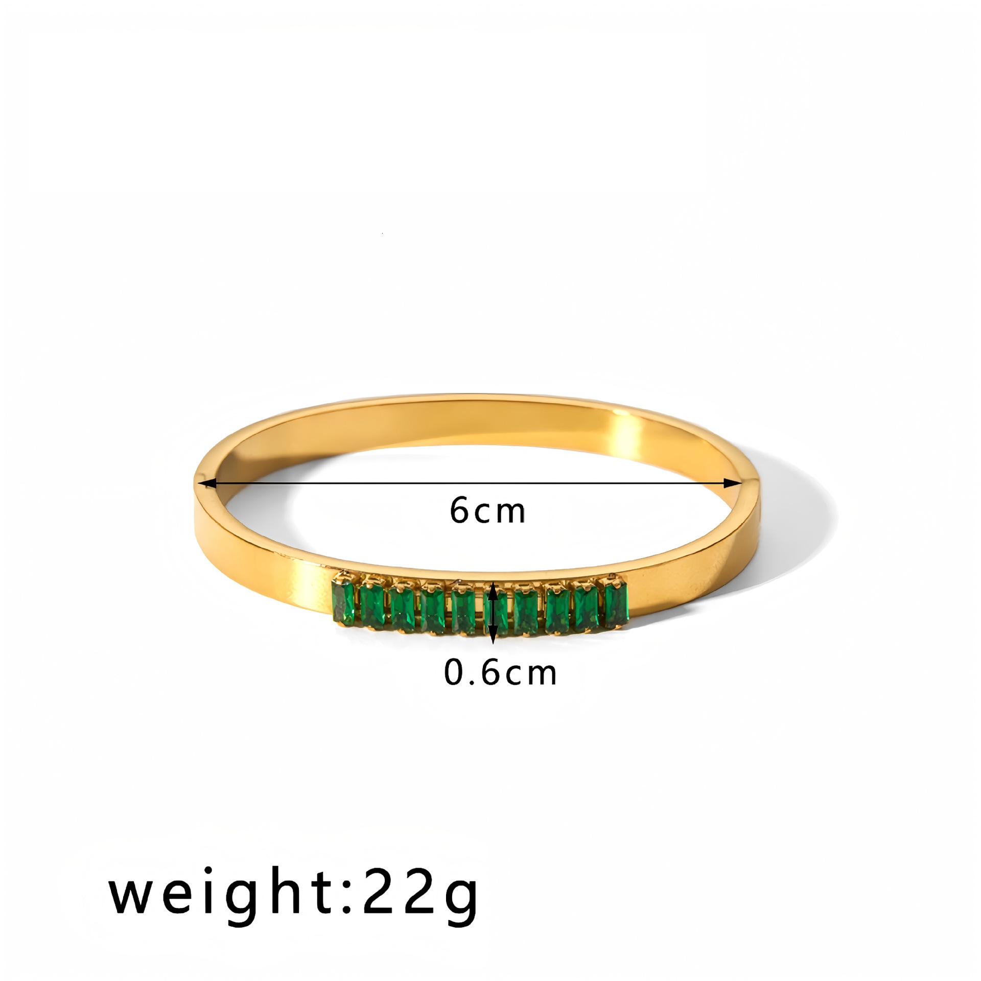 Luxury Brand Designer Jewelry European And American INS Style Steel Bracelet Hexagram Clasp Bracelet For Women 18K Gold Plated Stainless Steel Zircon 