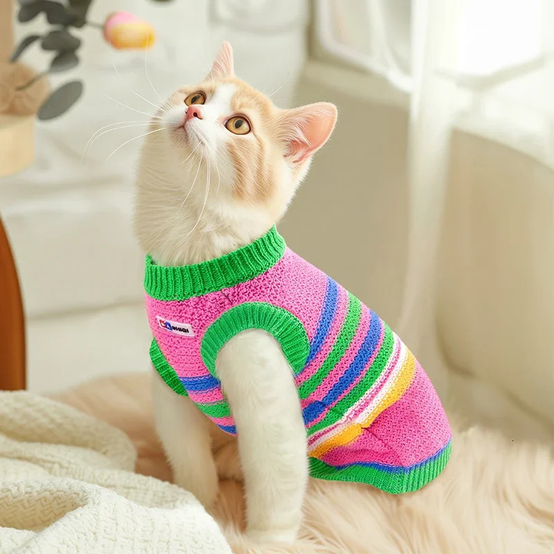 Sweetheart Vest Winter Clothing Pet Cat Dog Clothes for Puppy Small Medium Dog Chihuahua French Bulldog Pet Products 251219