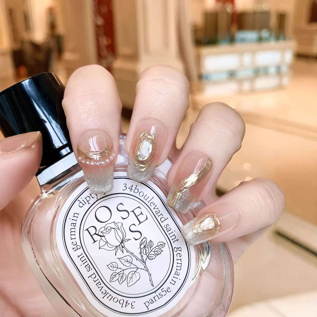 ecofriendly handsewn lighttherapy acrylic nail strips oceaniainspired eyes detachable finish